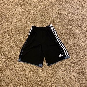 Black adidas shorts